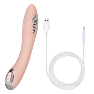 Novo Choque Elétrico Pulso E-Stim Vibrador AV varinha G-spot vibrador Recarregável Electro Dildo Pulso Feminino <span class=keywords><strong>Sex</strong></span> Toy - Product Image 5