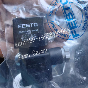 Bobina Solenoide Original Festos MSFW-230-50/60-DS 13266 con Función de Accionamiento Neumático - Product Image 1
