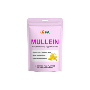 Factory Mulein Gummies with 2000mg Herbal Extract Respiratory Support Lung Health Gummy Dietary <b>Supplement</b> - Product Image 1