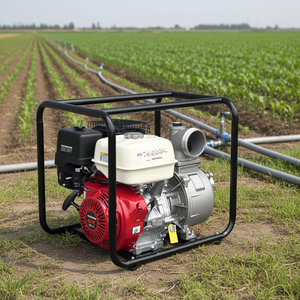 Pompa Portatile per Acqua Pulita da 4 Pollici, Prevalenza 38m, Alta Portata, Alimentata da <span class=keywords><strong>Motore</strong></span> <span class=keywords><strong>Honda</strong></span> GX390 - Product Image 2