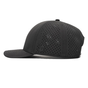 Casquette de baseball TCAP en tissu polyester imperméable perforé, structure 6 panneaux, personnalisable en Chine - Product Image 4