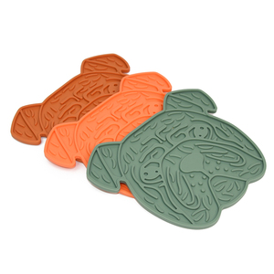 Fabrika toptan özel <span class=keywords><strong>Pet</strong></span> yavaş besleyici yalamak Mat köpek için güçlü vantuz ile fıstık ezmesi yalamak ped sakinleştirici - Product Image 1
