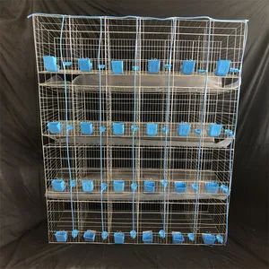 Different design easy clean with high quality layer 4 tier poultry farming rabbit laying cages rabbit cage manufactured in china