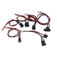 Kabel Pengisian Daya Skuter Listrik DC, Konektor DC5521 Female ke Konektor Terminal SYP 2-Pin, Kabel Harness
