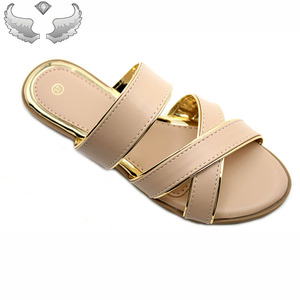 Sandali Estivi da <span class=keywords><strong>Donna</strong></span> con Cinturini Incrociati, Antiscivolo, Traspiranti, Scarpe Piatte per Spiaggia e Vacanze - Product Image 4