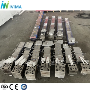 Ivima Chất lượng cao PVC <span class=keywords><strong>WPC</strong></span> cửa và Cửa Sổ Khung hồ sơ máy đùn dây chuyền sản xuất - Product Image 3