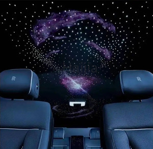 Kit de lumières étoiles en fibre optique Mitsubishi Eska 10W, 0,75 mm / 1 mm, 150 à 400 étoiles, 2/3/4/5 m, DIY, couleurs mélangées, super brillantes - Product Image 6