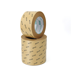Box Seal <strong>Tape</strong> <strong>Custom</strong> Logo Water Activated Reinforced Kraft Paper <strong>Tape</strong> Adhesive <strong>Custom</strong> Packing <strong>Tape</strong> - Product Image 2
