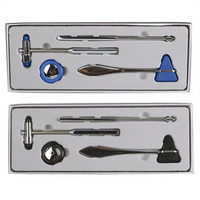 Marteau de percussion médical pour le commerce transfrontalier, ensemble de 3 pièces (Diagnostic des réflexes triangulaires) JL-KZ26 Instrument de classe I