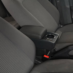 Vtear-Boîte de rangement pour accoudoir en cuir avec support de verre USB pour Renault <span class=keywords><strong>Duster</strong></span> 2010-2022, accessoires d'intérieur de voiture - Product Image 6