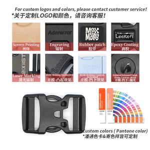 Hebilla de Plástico de Liberación Rápida para Exteriores A-258 de 26MM y 39MM, Accesorio para Mochila de Mascotas - Product Image 3