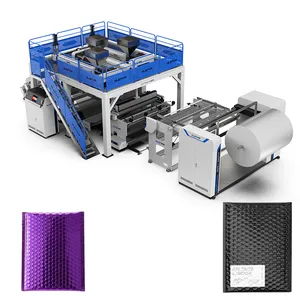 Extrusora de folha plástica de produto quente da China 3-5 camadas 2 extrusora 2000mm máquina de fazer filme de bolha de ar