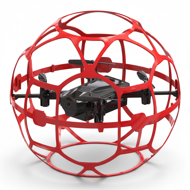 L39 Electric Foldable Drone Protective Cover with Obstacle Avoidance for Kids Outdoor Use