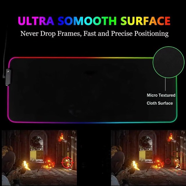 GS-13 RGB Gaming Mouse Pad
