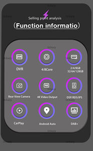 Autoradio Multimediale Android 14 per VW Passat B6 B7 CC T5 Amarok Skoda Octavia <span class=keywords><strong>2</strong></span> Superb <span class=keywords><strong>2</strong></span> Toledo <span class=keywords><strong>Polo</strong></span> Seat Leon <span class=keywords><strong>Golf</strong></span> 5 6 - Product Image 5