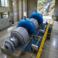 Generator Hidroelektrik Pelton Francis Capuran Low Head, Set Generator Hidroelektrik, Set Generator