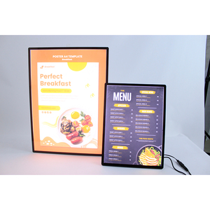 Alta rentabilidad, pantalla barata moderna, retroiluminada, <span class=keywords><strong>letras</strong></span> Led, cajas <span class=keywords><strong>de</strong></span> <span class=keywords><strong>luz</strong></span> publicitarias ultradelgadas, letrero para póster - Product Image 4