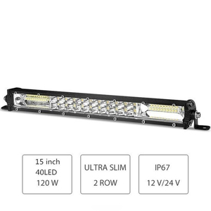 Sannce — barre lumineuse à 60led pour camions, éclairage de voiture, <span class=keywords><strong>20</strong></span> pouces, 180w - Product Image 3