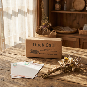 Boîte en carton rectangulaire gravée au laser avec pelliculage mat, motif sifflet <span class=keywords><strong>de</strong></span> canard, pour emballage cosmétique, crème pour le visage, personnalisable - Product Image 4