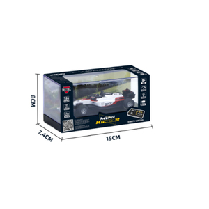 Coche de Carreras F1 a Escala <span class=keywords><strong>1</strong></span>:64, Control Remoto por Aplicación 2.4G, Juguete de Fórmula <span class=keywords><strong>1</strong></span> de Aleación Fundida a Presión, Mini Coche Metálico de Control Remoto - Product Image 6