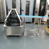 Diviseur de pâte à brioches et hamburgers électrique automatique, machine à arrondir et à fabriquer pour les boulangeries, état neuf pour les farines