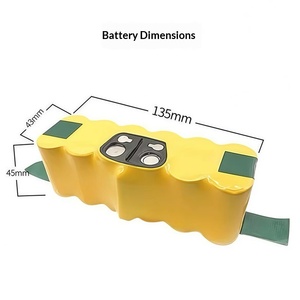 Baterí<span class=keywords><strong>a</strong></span> de Repuesto Nueva para Robot Aspirador Modelo 003, Baterí<span class=keywords><strong>a</strong></span> de Respaldo para el Robot de Limpieza de Pisos - Product Image 3