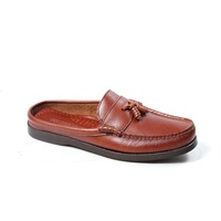 Logo personnalisé du fabricant, couture artisanale, Homme, Authentic Docksides, classique, décontracté, plateforme, pieds nus, slip-on, cuir véritable