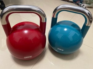 Competition Grade Solid Steel Kettlebells Painted Finish <b>Strength</b> <b>Training</b> Equipment for Men and Women Home Gym Workouts - Product Image 5