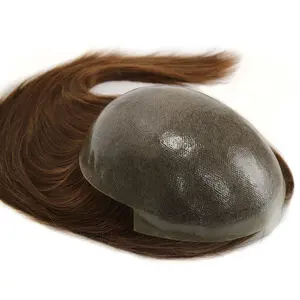 BEEOS TP22 16 "/18" Peluca con malla frontal <span class=keywords><strong>Cabello</strong></span> humano Remy brasileño Topper Nudo único 100% Densidad 28mm Prótesis de ondas corporales para mujeres - Product Image 2