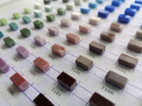 DIY Multi-Color Smalti Mosaic Block Type Artwork Art Crafts Loose Mosaic Mural Glass Tile