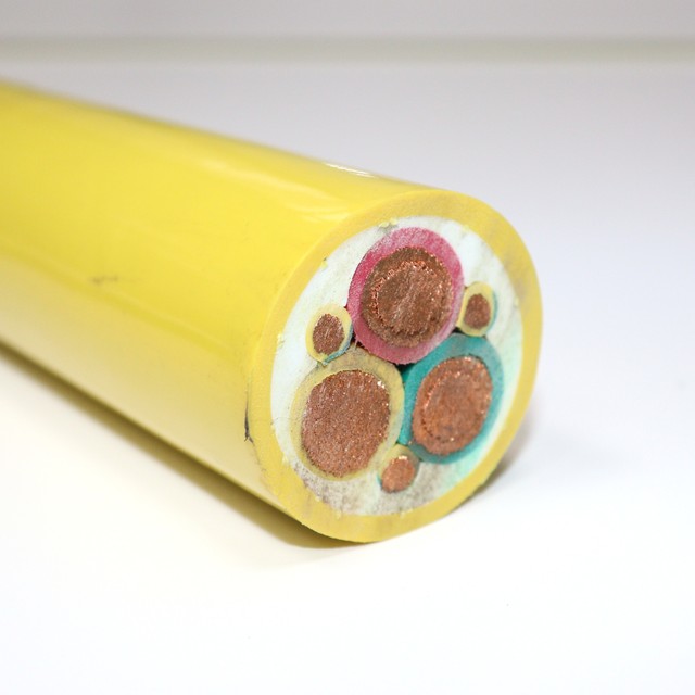 Robust and Flexible PVR NSHTOU Stranded Copper Conductor 1 AWG 600V/1000V Cable for Harsh Industrial Environments