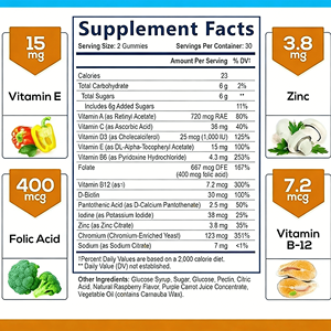Suplemen Diet <span class=keywords><strong>Multivitamin</strong></span> Gummy Vegan Halal Label Pribadi - Product Image 5