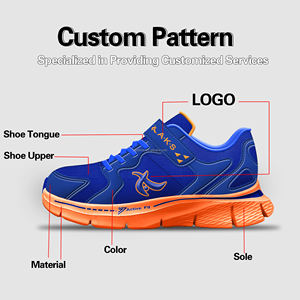 AKS Vente <span class=keywords><strong>en</strong></span> gros de chaussures d'été <span class=keywords><strong>en</strong></span> tricot personnalisées <span class=keywords><strong>en</strong></span> usine pour jeunes enfants garçons Chaussures de sport à la mode respirantes pour enfants Chaussures décontractées Baskets - Product Image 3