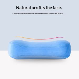 Almohada de Viaje Cervical Portátil Pequeña de Espuma Viscoelástica para la Oficina, la Siesta y el Almuerzo - Product Image 4