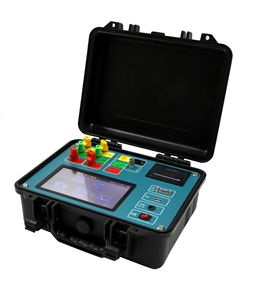 Testeur de capacité de transformateur automatique portable, précision de 2 %, 10 kV, 100 A, analyseur de courant de charge, de décharge et de court-circuit OLED - Product Image 1