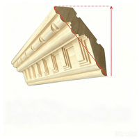 Moulures de plinthe modernes en bois massif, architraves décoratifs, garnitures murales pour la décoration intérieure