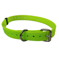 Collier pour chien en TPU de luxe de haute qualité, durable, découpé au laser, motif uni, personnalisé, compatible avec les dispositifs GPS Garmin, fabrication moderne