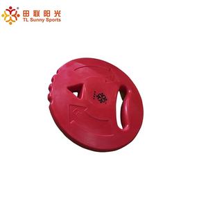 Entrenamiento de atletismo para niños 400g disco de lanzamiento de goma suave para equipo deportivo escolar de enseñanza de campo de pista - Product Image 2