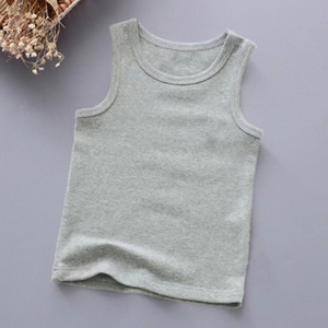 Quality Wholesale OEM Supplier Girl Boy Plain Clothes Custom Summer <strong>Newborn</strong> Cotton Baby <strong>Vest</strong> <strong>for</strong> Baby - Product Image 5