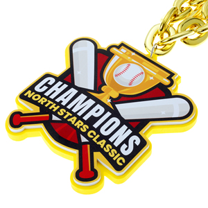 Collar de Espuma Personalizado con Medalla, Collar de Espuma <span class=keywords><strong>EVA</strong></span> 3D para Campeones MVP, para Fanáticos del Deporte - Product Image 2