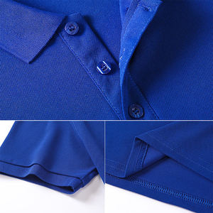 Polo uni à manches courtes, coupe classique, chemise décontractée à col pour hommes et femmes - Product Image 6