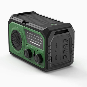 2026 Newest Portable Outdoor Emergency Radio AM/FM <strong>Solar</strong>-Powered <strong>Hand</strong>-<strong>Crank</strong> Flashlight <strong>Power</strong> <strong>Bank</strong> 3000mAh Built-in Speaker - Product Image 5
