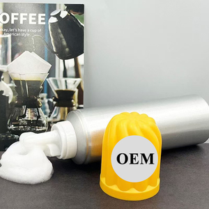 Portátil vazio alumínio latas belo design gordura garrafa forma com groove perfume shampoo espuma bolha limpo produtos cosméticos - Product Image 5