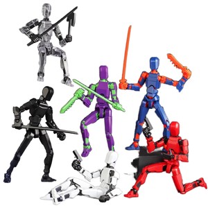 Figura <span class=keywords><strong>de</strong></span> acción articulada <span class=keywords><strong>de</strong></span> alta calidad, estilo robot <span class=keywords><strong>de</strong></span> ensamblaje impreso en 3D, juguete para decoración <span class=keywords><strong>de</strong></span> escritorio, venta al por mayor - Product Image 1