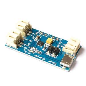 บอร์ดชาร์จพลังงานแสงอาทิตย์ขนาดเล็ก 500mA รุ่น CN3065 ชิปชาร์จแบตเตอรี่ลิเธียม DIY โมดูลบอร์ดชาร์จสำหรับใช้งานกลางแจ้ง - Product Image 1