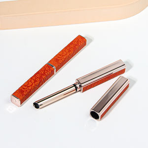 Tubes à rouge à lèvres au design floral, forme mince de luxe, mini tube fantaisie, emballage de tube de baume à lèvres pour cosmétiques <span class=keywords><strong>Keyo</strong></span> - Product Image 6