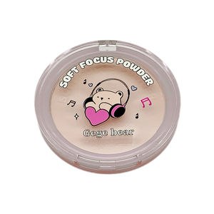 Polvo de prensa de ajuste de maquillaje mate vegano más vendido Control de aceite resistente al agua con ingredientes minerales etiquetado Logo/patrón - Product Image 1