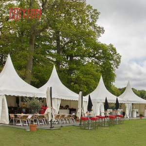 10m x 10m 12m x 12m cadre <span class=keywords><strong>allu</strong></span> couverture en pvc tente pagode tentes de fête avec doublure de plafond pour événements en plein air à vendre - Product Image 3