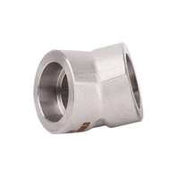 HENGYANG Factory Direct Haute Pression 2000 #   3000 #   6000 #   9000 #   Coude de soudure à douille en acier inoxydable à 45 degrés, norme ASTM/ASME