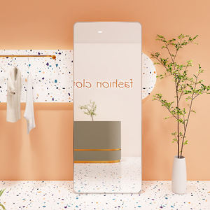 Đầy đủ cơ thể gương cho thấy quần áo mỏng cửa hàng phù hợp sàn gương hạ cánh vẻ đẹp mặc quần áo gương đứng trang trí nội thất - Product Image 4